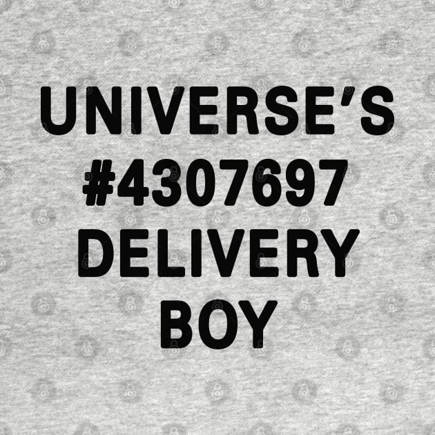 Universe's Number 4307697 Delivery Boy by saintpetty